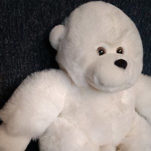 A & A Plush White Gorilla